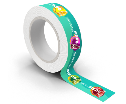 Cinta impresa con selección de color